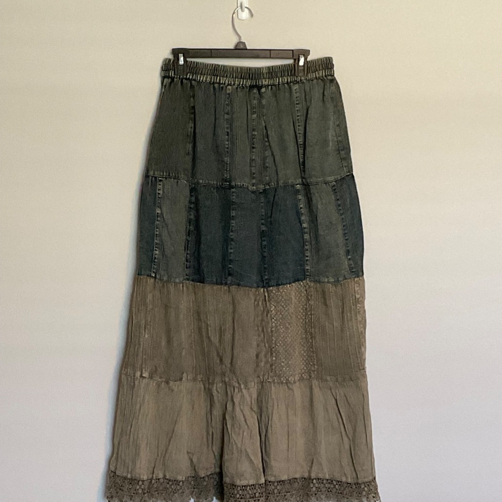 NWT - Young Threads Multicolor Patchwork with Lac… - image 2